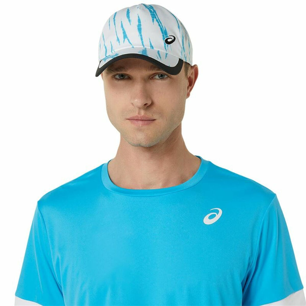 Short-sleeve Sports T-shirt Asics Court Ss Top Sky blue Tennis-4